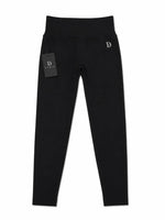 Women's Performance Leggings - Dark Gray back