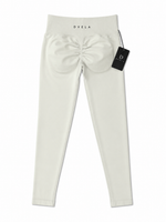 Women's Performance Leggings - Light Gray back