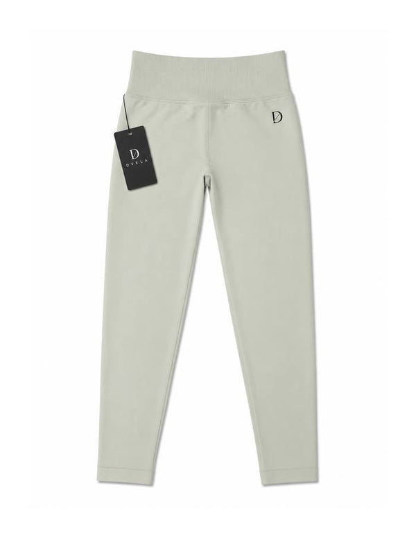 Women's Performance Leggings - Light Gray front
