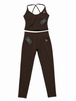 Women's Performance Long Set - Brown 1
