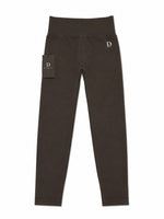 Women's Performance Leggings - Brown back