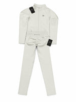 Women's Performance Zip Jacket Set - Light Gray