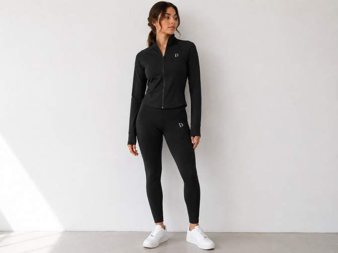 Women's Performance Zip Jacket Set - Model