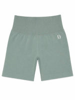 Women's Performance Bike Shorts - Sage Green front