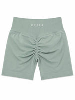 Women's Performance Bike Shorts - Sage Green back
